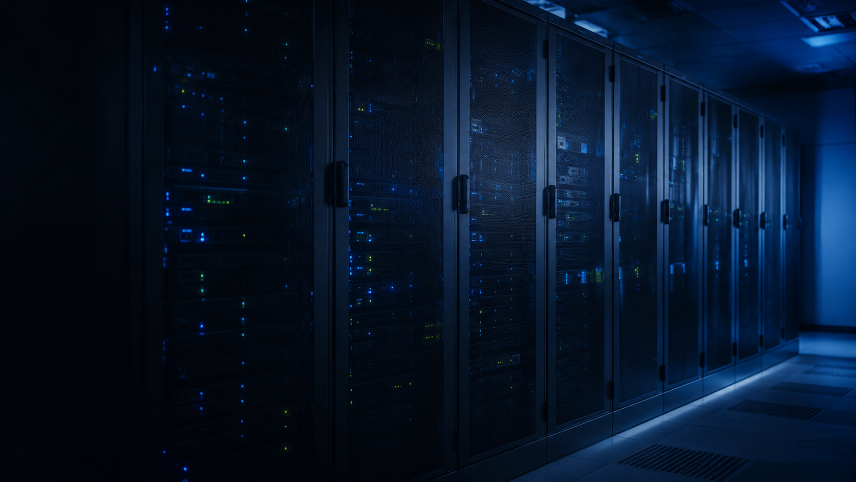 Centro de datos moderno con infraestructura de alta disponibilidad