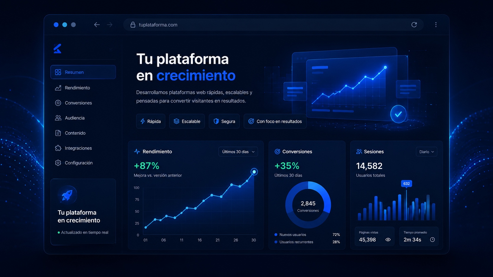 Desarrollo Web — vista de producto